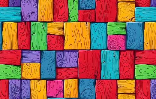 Colorful blocks puzzle