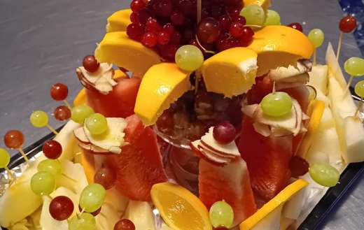 Fruits decoration arangements