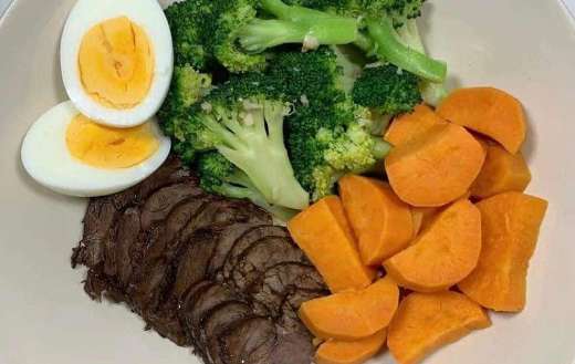 Yummy healthy dinner