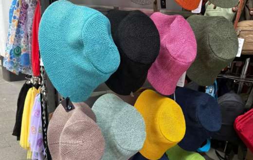 Business of colorful hat