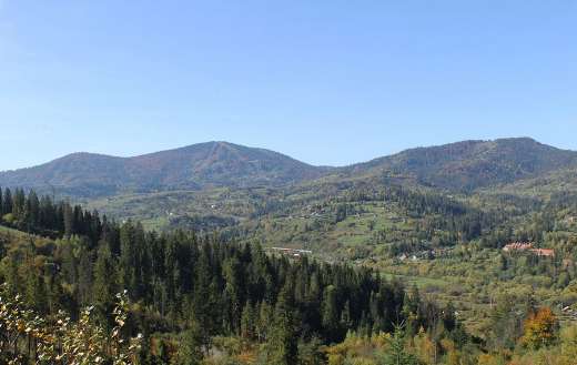 Nature landscape Carpathians