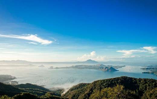 Taal volcano lake Philippines