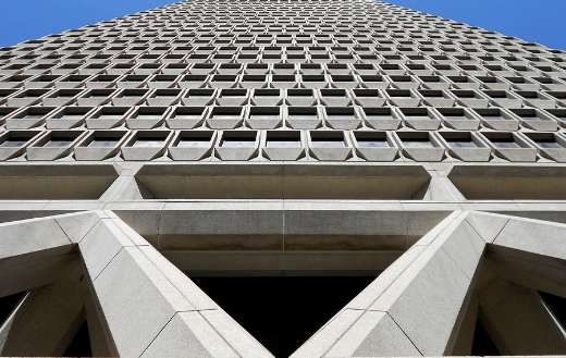 Tall building in the city