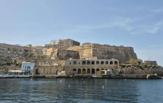 The grand harbour in Malta