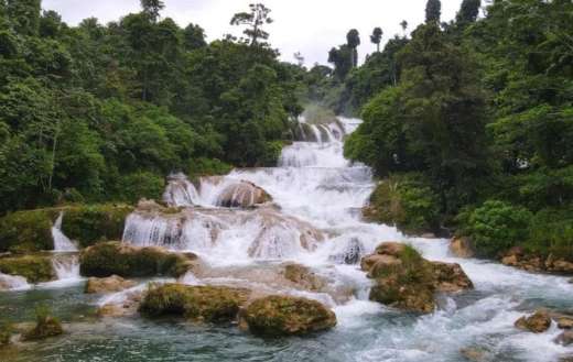 Aliwagwag waterfalls Cateel Davao Oriental Philippines