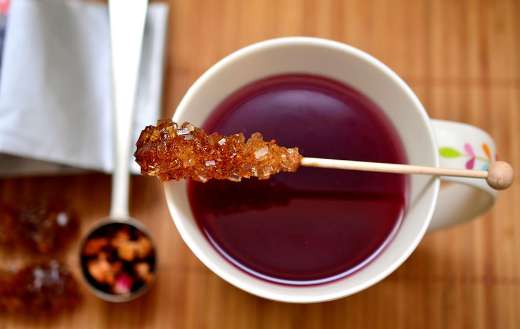 Fruit tea sugar candy