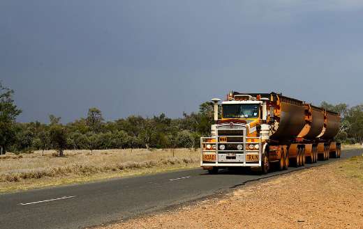 Like haul the coal truck transport