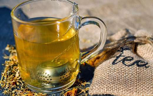 Tea and infuser puzzle