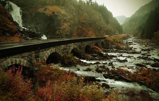 Norway autumn nature