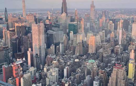 Architecture of the iconic empire state building