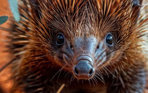 Hedgedog that curl like a ball