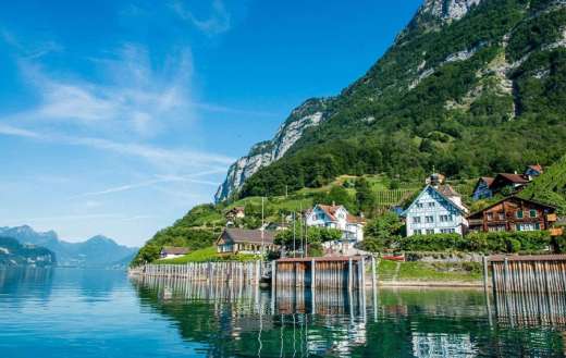 One of the larger lake Switzerland