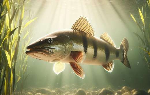 Zander fish pike perch