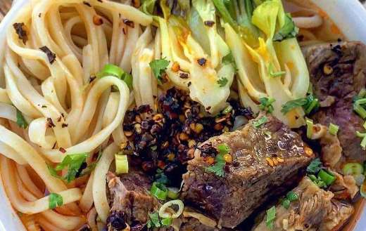 Beef soup with small II