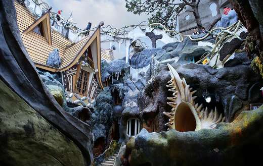 Hang Nga guesthouse known as crazy house Vietnam