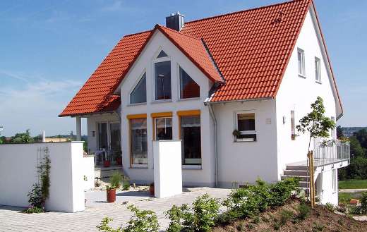 New building of a house